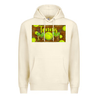 Sandshell tennis mom license plate Premium Hoodie - BarkalooDesign