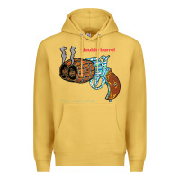 Antique Gold Double Barrel Premium Hoodie - artisFamous