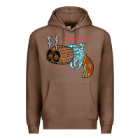 Chestnut Double Barrel Premium Hoodie - artisFamous