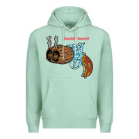 Seafoam Double Barrel Premium Hoodie - artisFamous