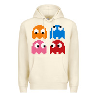 Sandshell pacman ghosts cool retro 80s Premium Hoodie - artisFamous