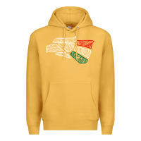 Mustard mexico flag Premium Hoodie - artisFamous