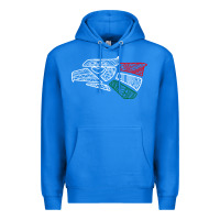 True Royal mexico flag Premium Hoodie - artisFamous