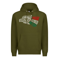 Mexico Flag Premium Hoodie | Teevron