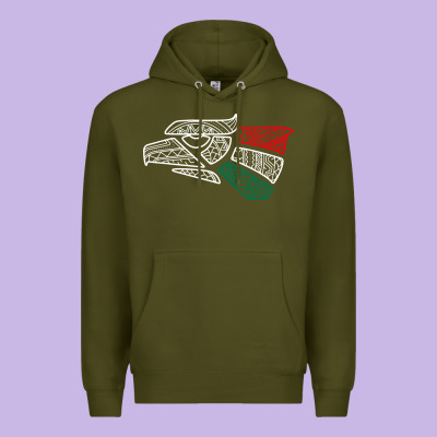 Mexico Flag Premium Hoodie Designed By Artisfamous