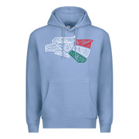Colony Blue mexico flag Premium Hoodie - artisFamous