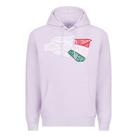 Lilac mexico flag Premium Hoodie - artisFamous