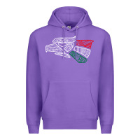 Purple mexico flag Premium Hoodie - artisFamous