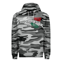 Slate Camo mexico flag Premium Hoodie - artisFamous
