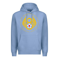 Colony Blue mighty eighth   8th air force Premium Hoodie - artisFamous