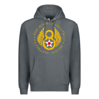 Rock mighty eighth   8th air force Premium Hoodie - artisFamous