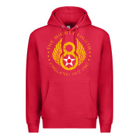 Cardinal mighty eighth   8th air force Premium Hoodie - artisFamous