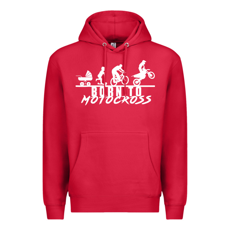 Motocross Motocicleta Evolución Offroad Premium Hoodie by artisFamous | Teevron