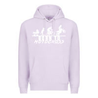 Lilac motocross motocicleta evolución offroad Premium Hoodie - artisFamous