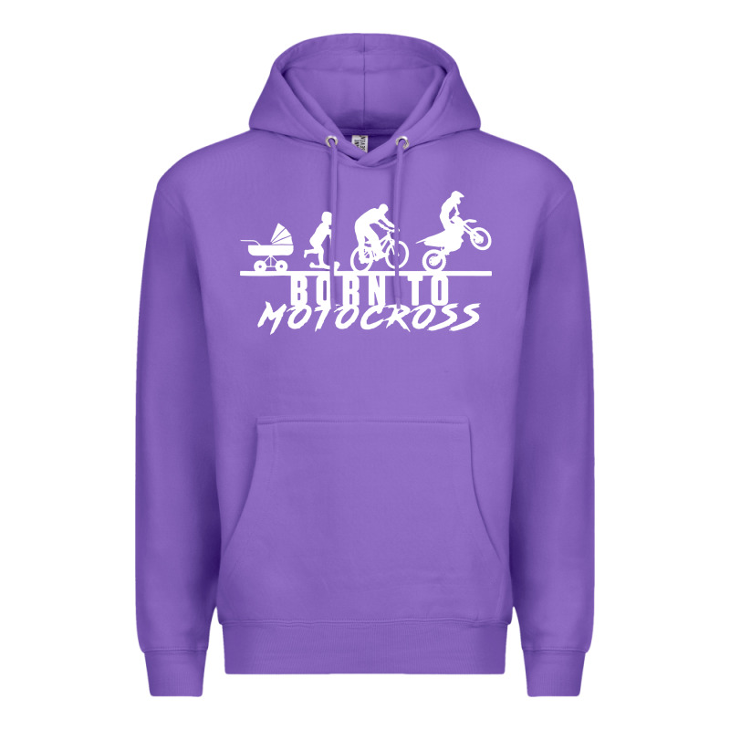 Motocross Motocicleta Evolución Offroad Premium Hoodie by artisFamous | Teevron