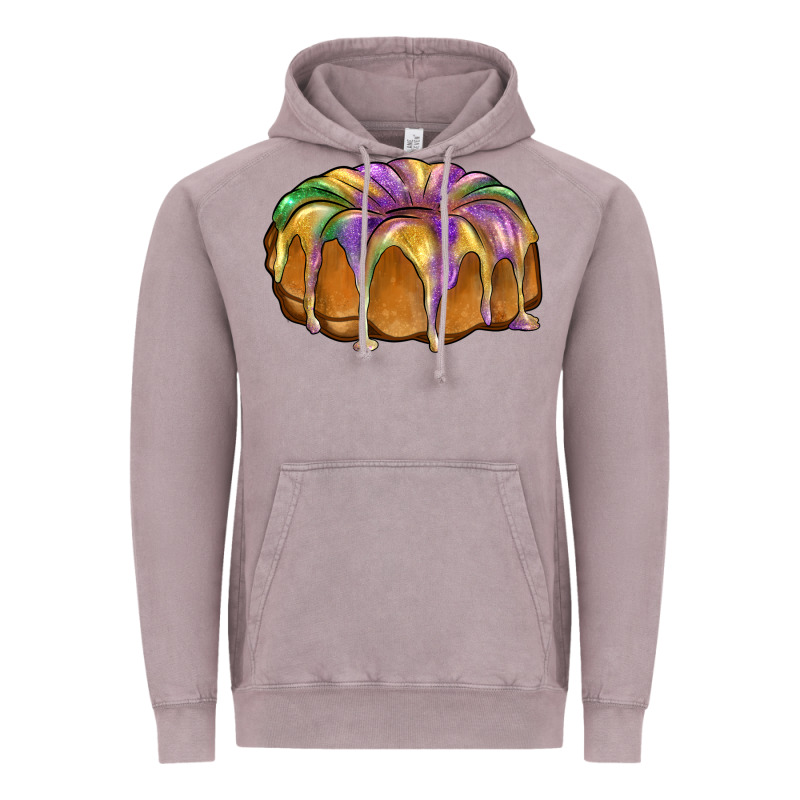 King Cake Vintage Hoodie by BarkalooDesign | Teevron