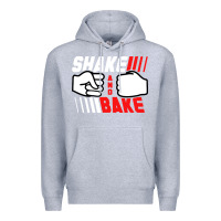Heather Grey shake and bake tees Premium Hoodie - artisFamous