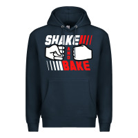 Navy shake and bake tees Premium Hoodie - artisFamous