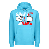 Ocean Blue shake and bake tees Premium Hoodie - artisFamous