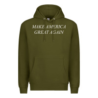 Army Green make america great again Premium Hoodie - artisFamous