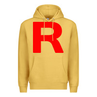 Antique Gold team rocket long sleeve t shirt Premium Hoodie - artisFamous