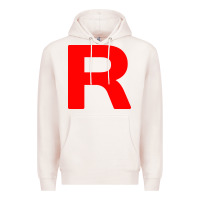 Pale Pink team rocket long sleeve t shirt Premium Hoodie - artisFamous