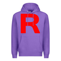 Purple team rocket long sleeve t shirt Premium Hoodie - artisFamous