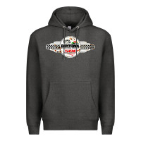 Charcoal Heather daytona speedway Premium Hoodie - artisFamous