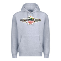 Heather Grey daytona speedway Premium Hoodie - artisFamous