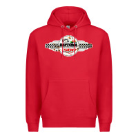 Red daytona speedway Premium Hoodie - artisFamous