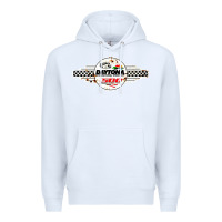White daytona speedway Premium Hoodie - artisFamous