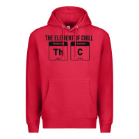 Cardinal mens the element of chill thc marijuana joke black Premium Hoodie - artisFamous