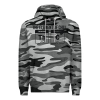 Slate Camo mens the element of chill thc marijuana joke black Premium Hoodie - artisFamous