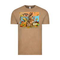 Vintage Coffee fall rabbit  mousepad Vintage Tee - LillyAllenDesigns
