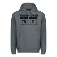 Rock mens the element of chill thc marijuana joke black Premium Hoodie - artisFamous
