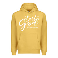 Antique Gold but god imajes Premium Hoodie - artisFamous