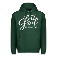 Sports Green but god imajes Premium Hoodie - artisFamous