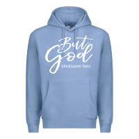 Colony Blue but god imajes Premium Hoodie - artisFamous