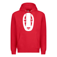 Red noface spirited away halloween Premium Hoodie - artisFamous