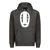 Charcoal Heather noface spirited away halloween Premium Hoodie - artisFamous
