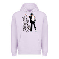 Lilac Michael Jackson Premium Hoodie - artisFamous