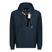 Navy Michael Jackson Premium Hoodie - artisFamous