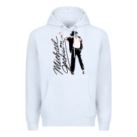 White Michael Jackson Premium Hoodie - artisFamous