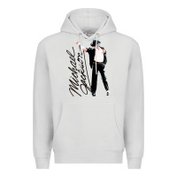 Dove Grey Michael Jackson Premium Hoodie - artisFamous