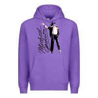 Purple Michael Jackson Premium Hoodie - artisFamous
