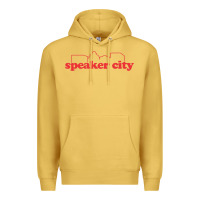 Antique Gold speaker city Premium Hoodie - artisFamous