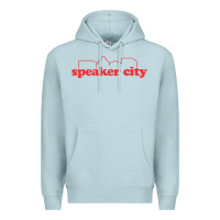 Blue Mist speaker city Premium Hoodie - artisFamous