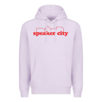 Lilac speaker city Premium Hoodie - artisFamous