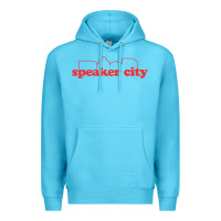 Ocean Blue speaker city Premium Hoodie - artisFamous