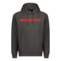Smoke speaker city Premium Hoodie - artisFamous